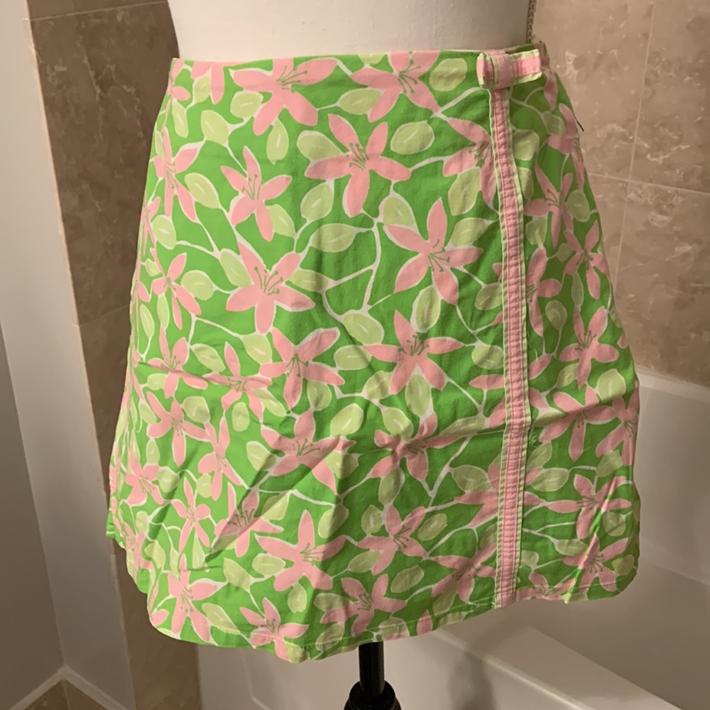 Vintage LILLY PULITZER Flower Skort